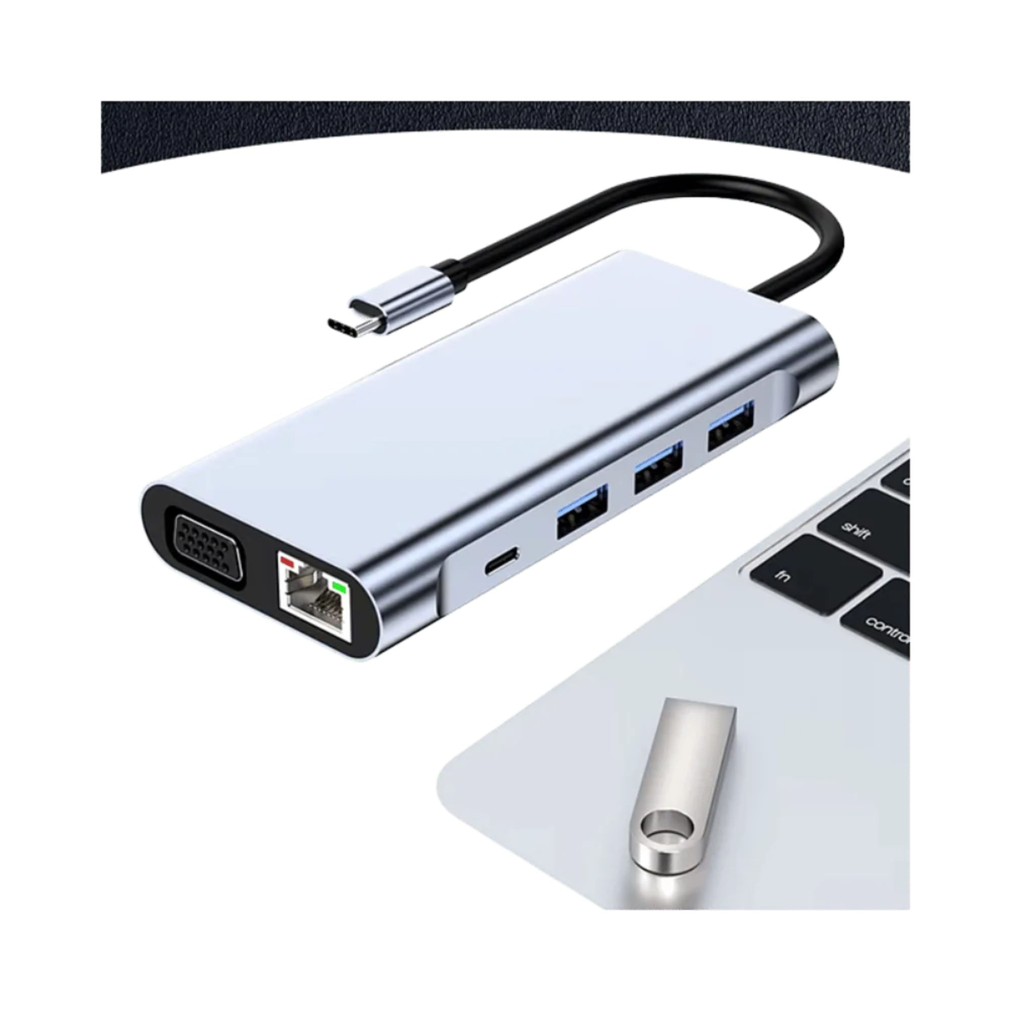 Hub 10 En 1 Tipo C Byl-2110c 16192 img #1