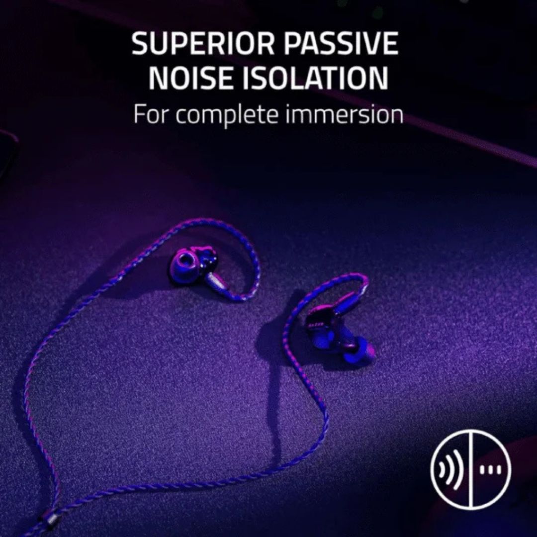 Audífonos internos Razer Moray, Ergonómicos, 3.5mm, color Negro img #5