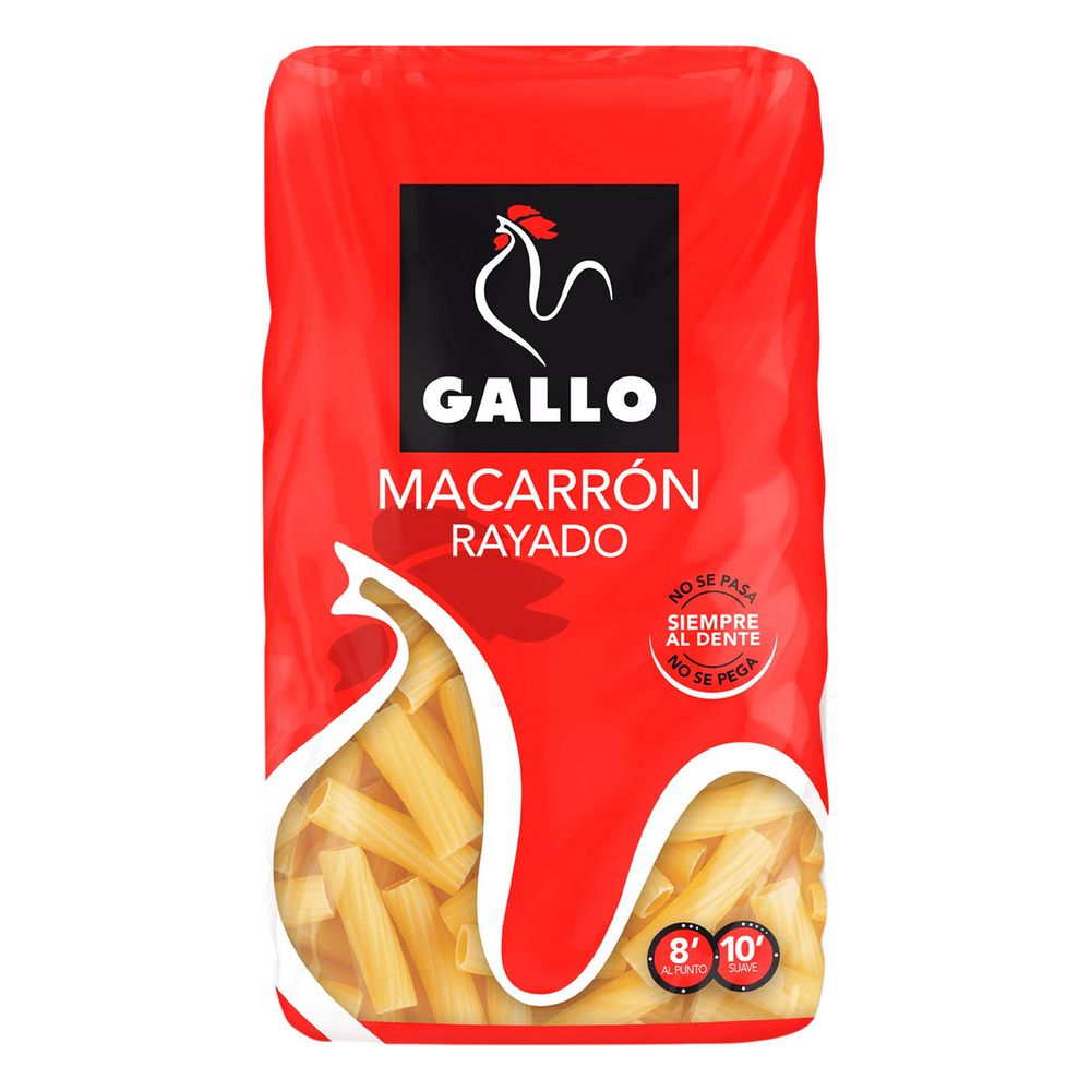 Pasta GALLO Macarron Rayado (450  gr) img #1