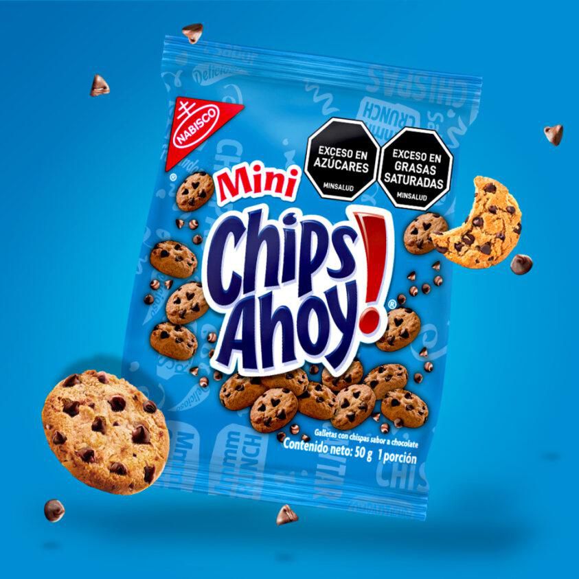 Galletas CHIPS AHOY mini original chips de chocolate (50  gr) img #2