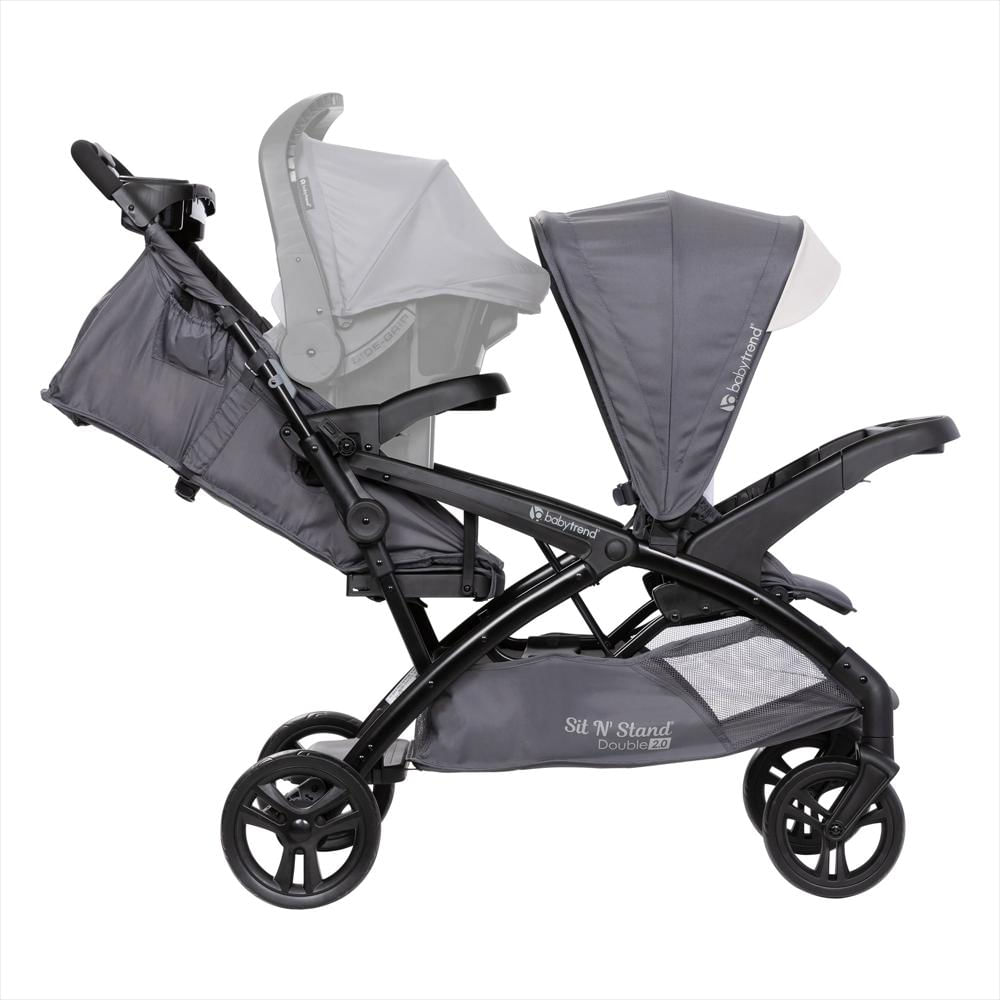 Coche Doble Sit N Stand Gris img #4
