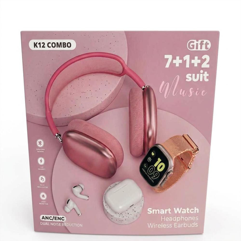 Diadema Bluetooth K12 Combo img #1