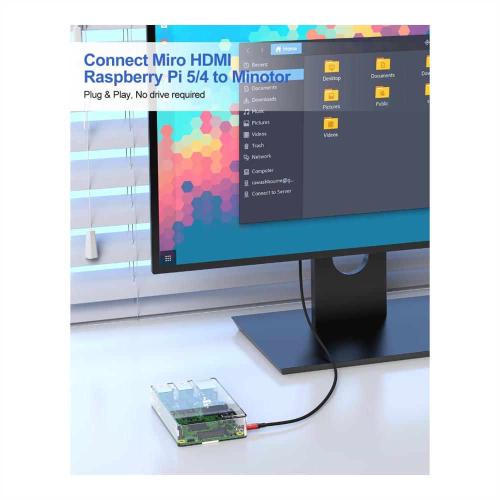 Cable Micro Hdmi A Hdmi 4K (9.1Mt) img #4