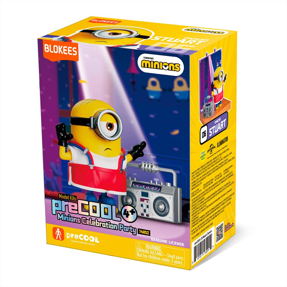 Model Kit De Blokees Minions Precool 02 Stuart Dancer img #3