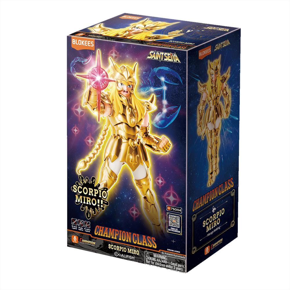 Model Kit De Blokees Saint Seiya Beyond Edition Scorpio Miro img #2
