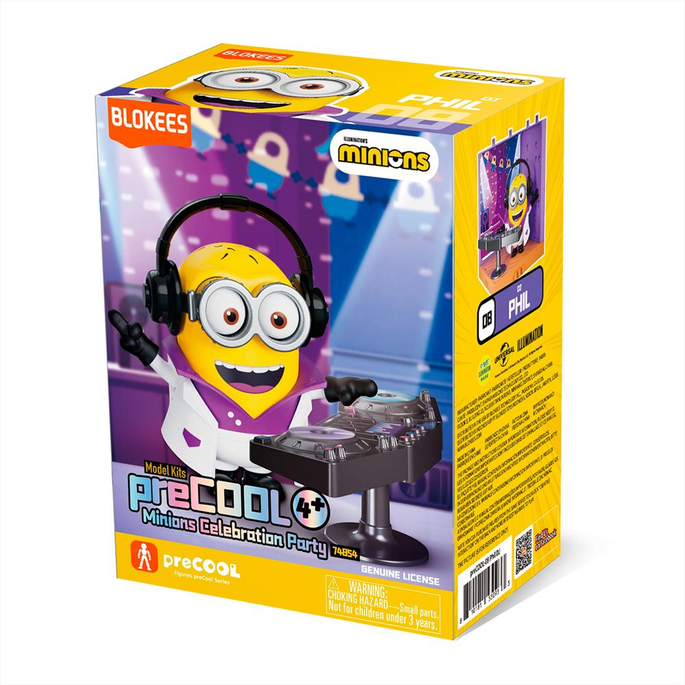 Model Kit De Blokees Minions Precool 02 Phil Dj img #3