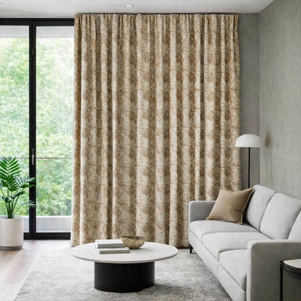 Cortina Visillo Polyjacq Bitono 3X250cm Rosa img #2
