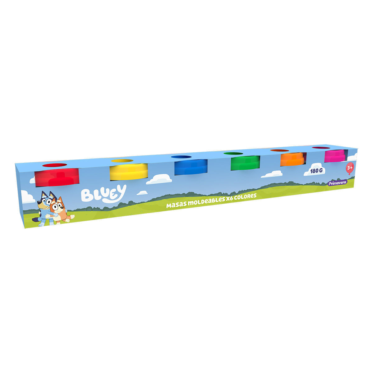 Masas Moldeables  Bluey X 6 img #1