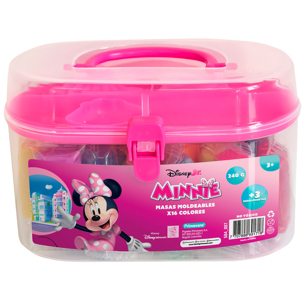 Masas Moldeables  Minnie Mouse Kit X 16 img #1