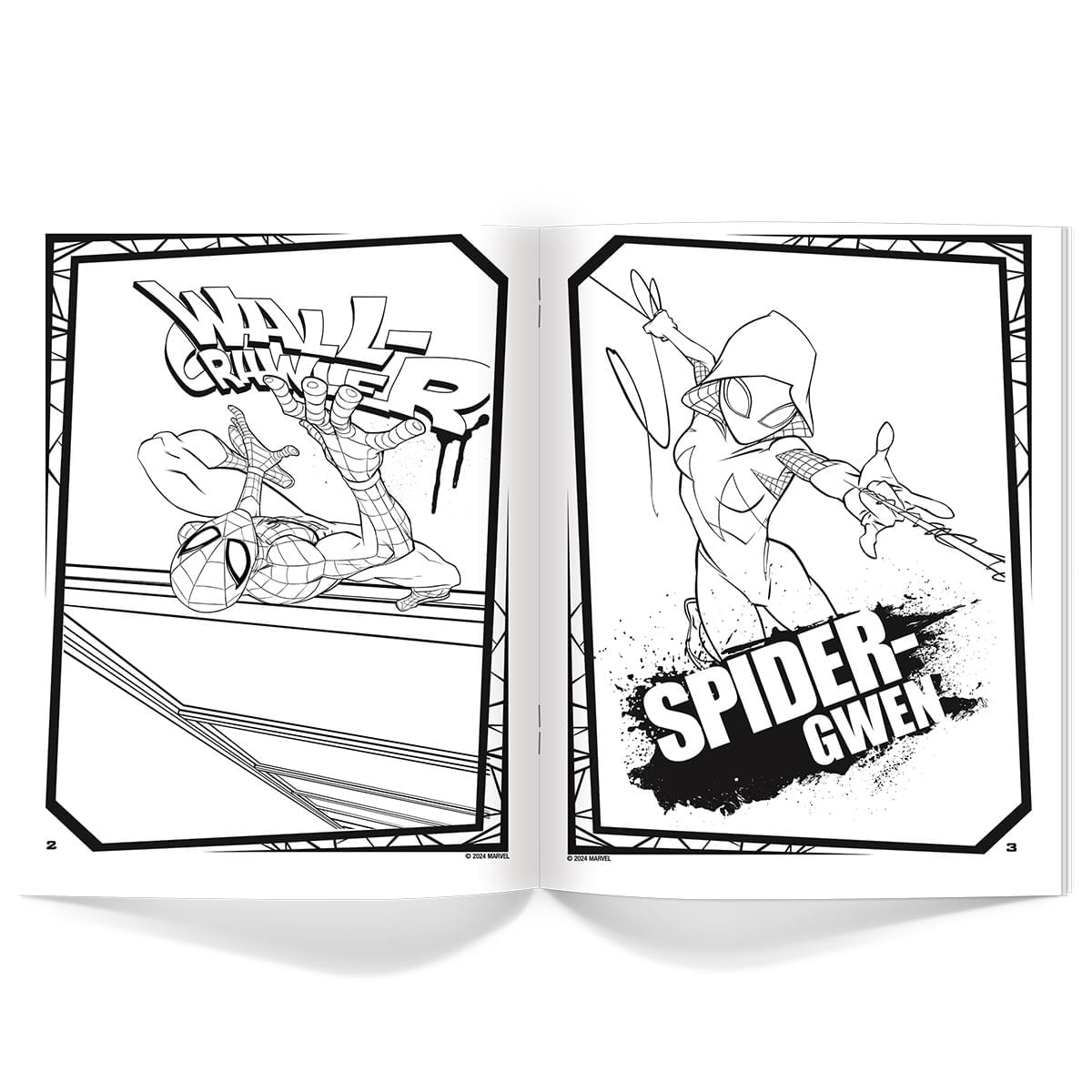 Libro para Colorear 16 pags. Spiderman - in Action img #2