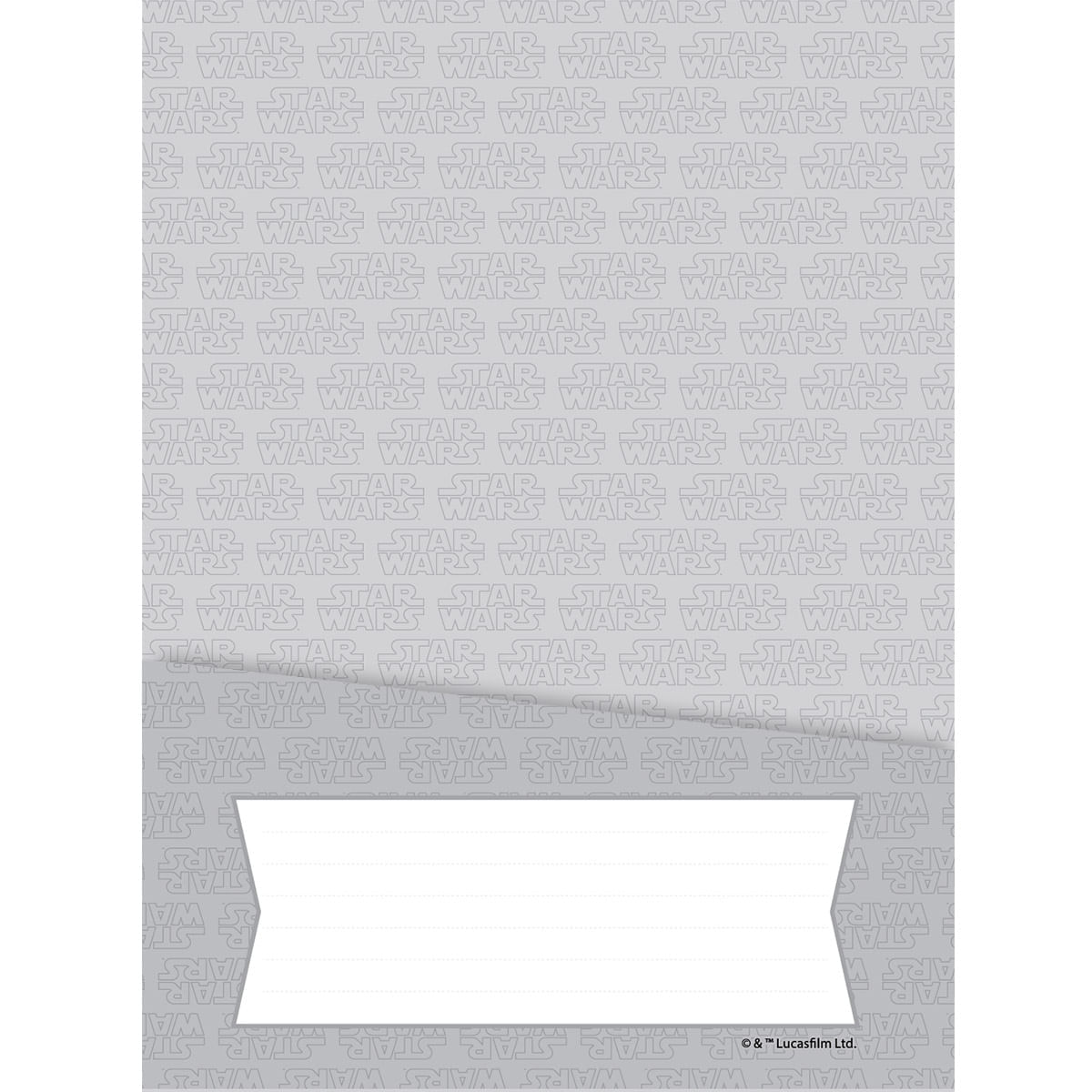 Cuaderno Argollado Pasta Dura  Star Wars Grande Stormtrooper img #4