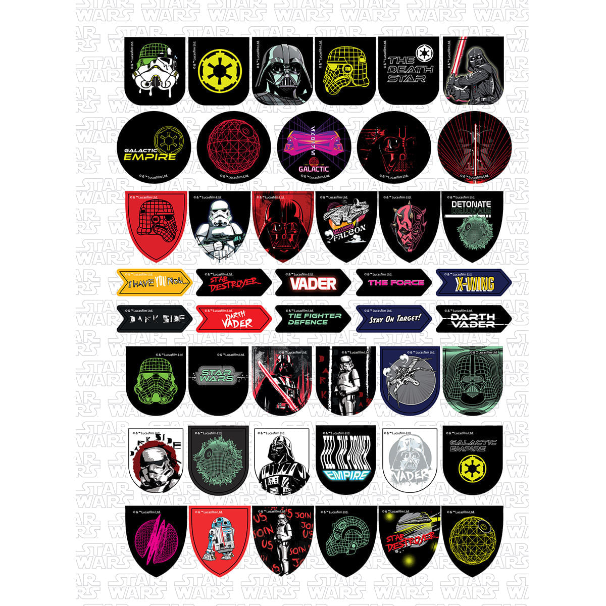 Cuaderno Argollado Pasta Dura  Star Wars Grande Stormtrooper img #6