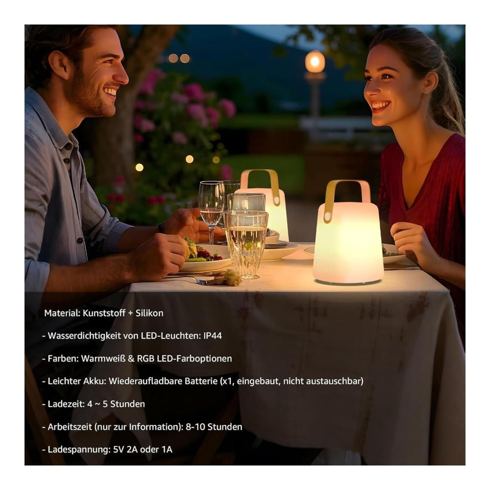 Lámpara De Mesa Led img #4