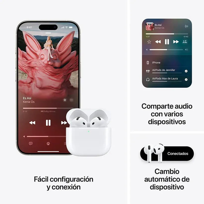 AirPods 4 Sin Cancelación De Ruido, Apple img #3