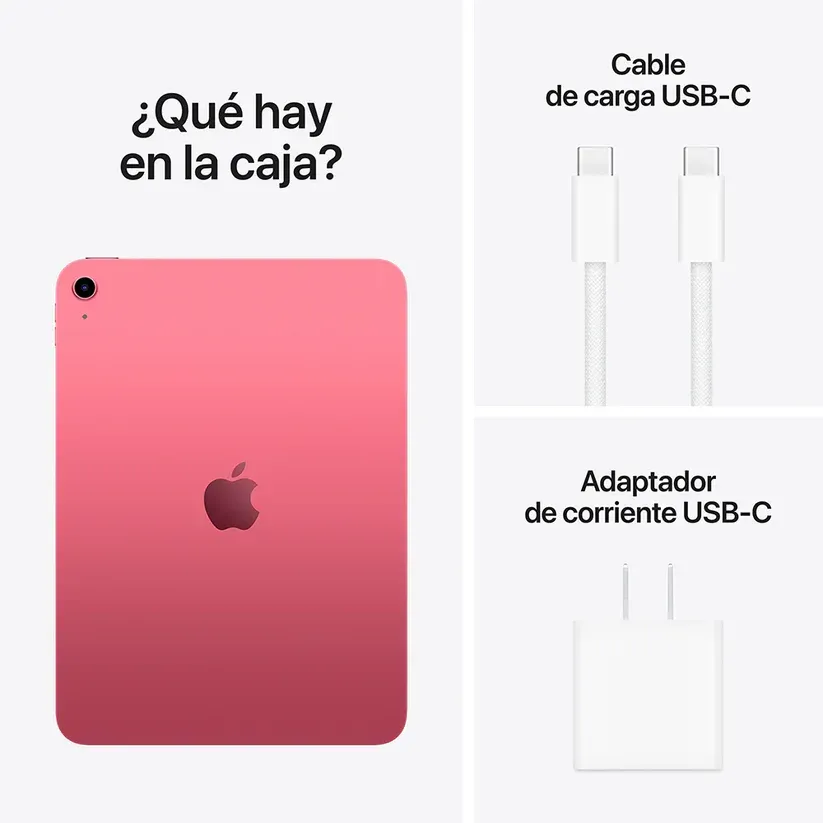 iPad A16 11", 128GB, Rosada, Apple img #4
