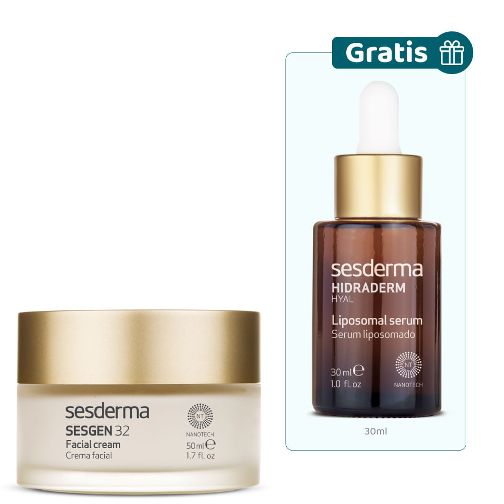 Kit Promoción Sesgen 32 Crema + GRATIS Hidraderm Hyal Serum - Sesderma img #1