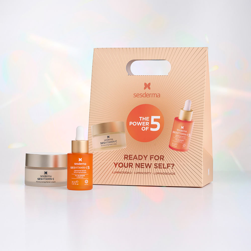 Kit Luminosidad Sesvitamin C- 5 Serum 30 ml + Gratis Sesvitamin C- Crema 50 ml - Sesderma img #2