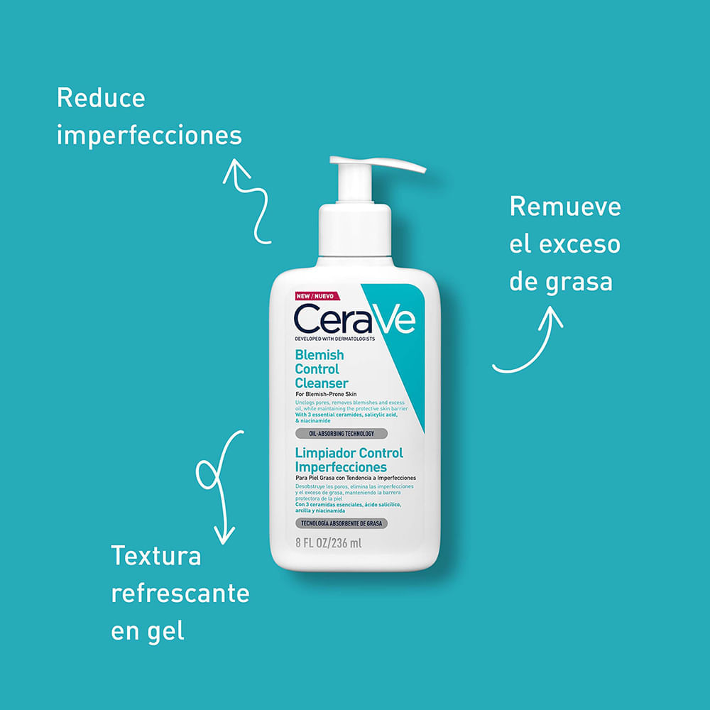 Limpiador Control Imperfecciones - CeraVe img #3