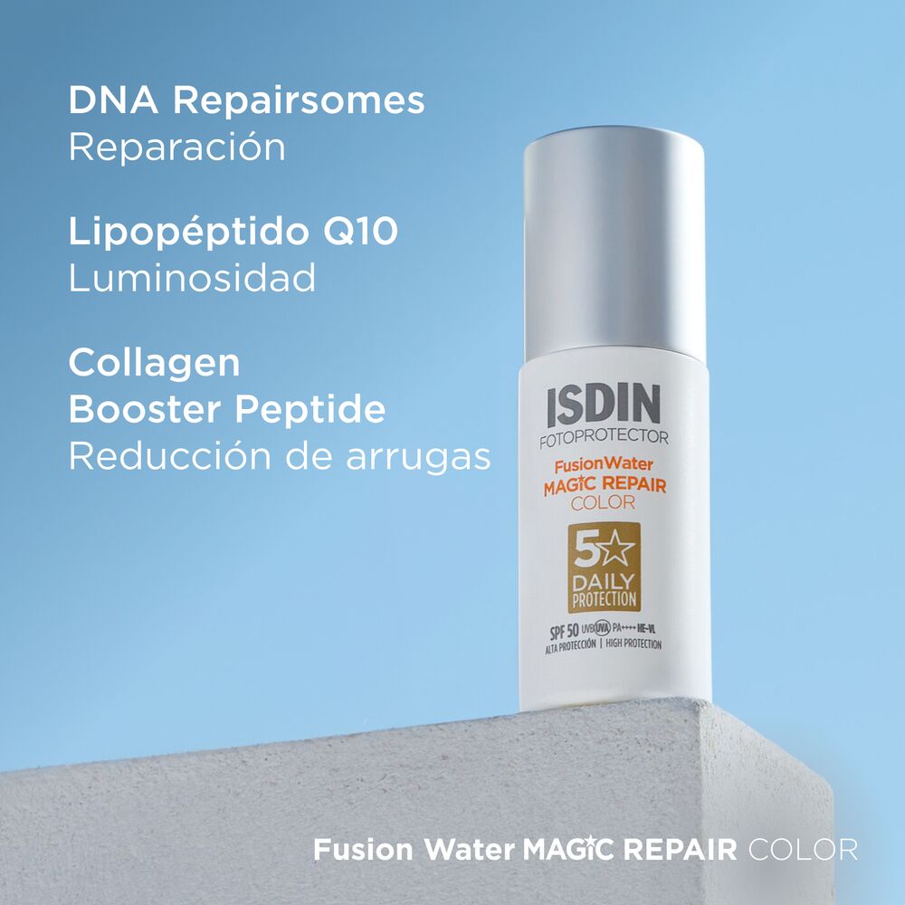Fotoprotector Fusion Water Magic Repair - Isdin img #4