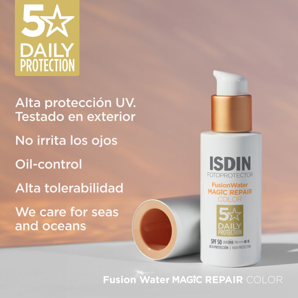 Fotoprotector Fusion Water Magic Repair - Isdin img #3