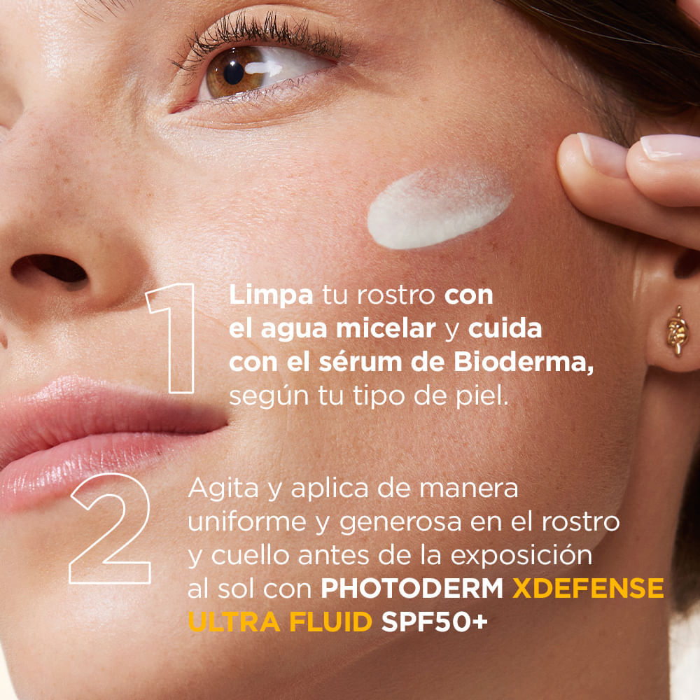 Protector Solar Photoderm XDefense Ultra Fluid SPF50+ 40 ml - Bioderma img #5
