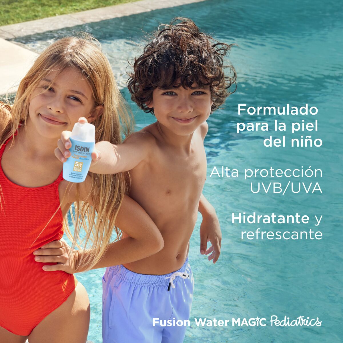 Fotoprotector Fusion Water Magic Pediatrics - Isdin img #5