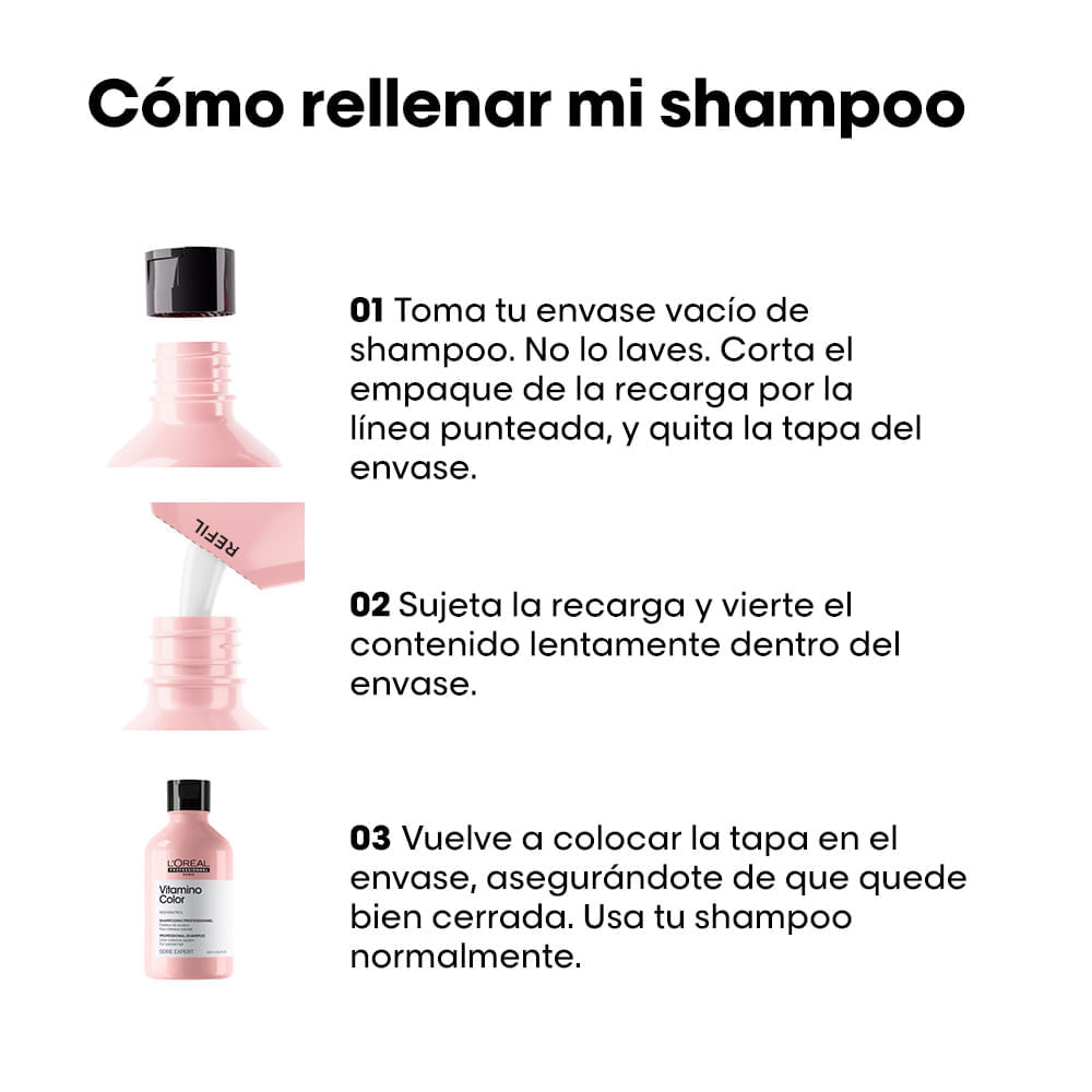 Shampoo Vitamino Color Refill - Loreal Professionnel img #5