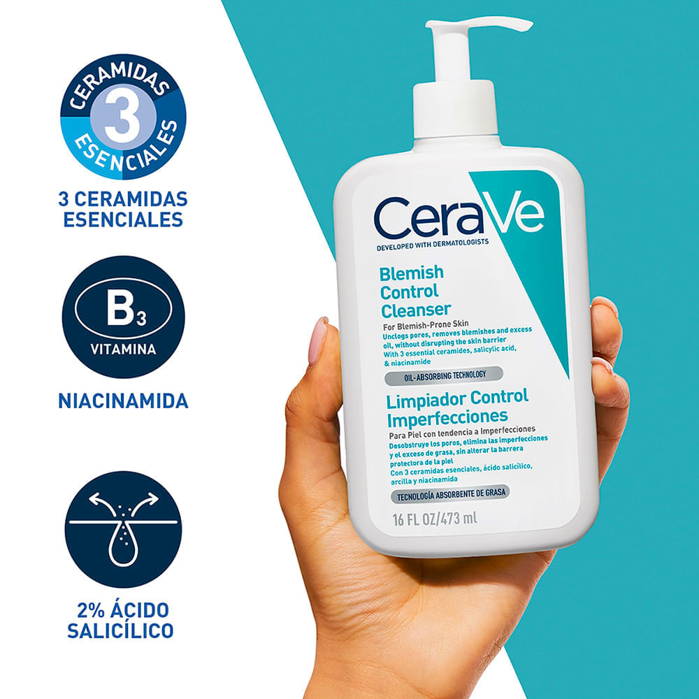 Limpiador Control Imperfecciones - CeraVe img #3
