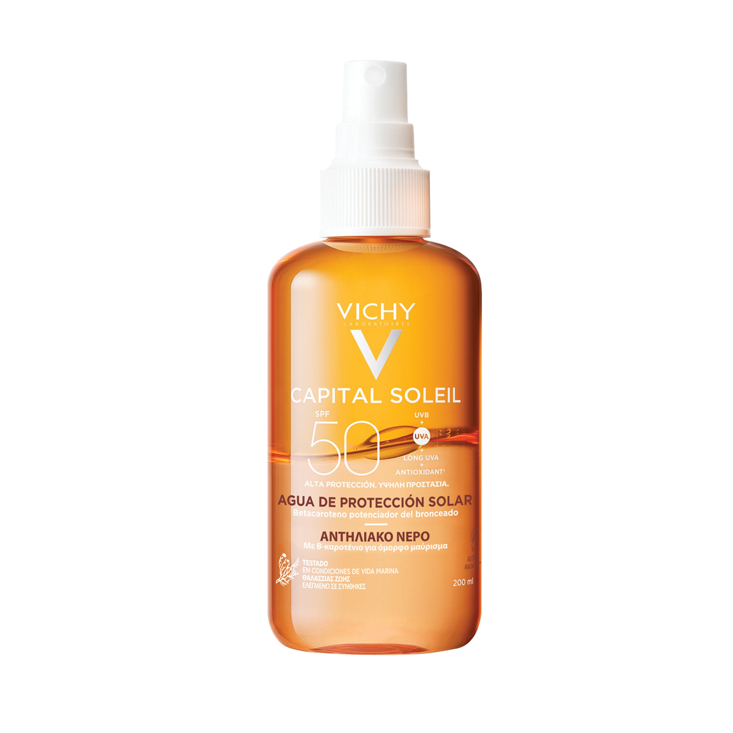Spray Capital Soleil Agua De Protección Solar SPF 50 - Vichy img #1