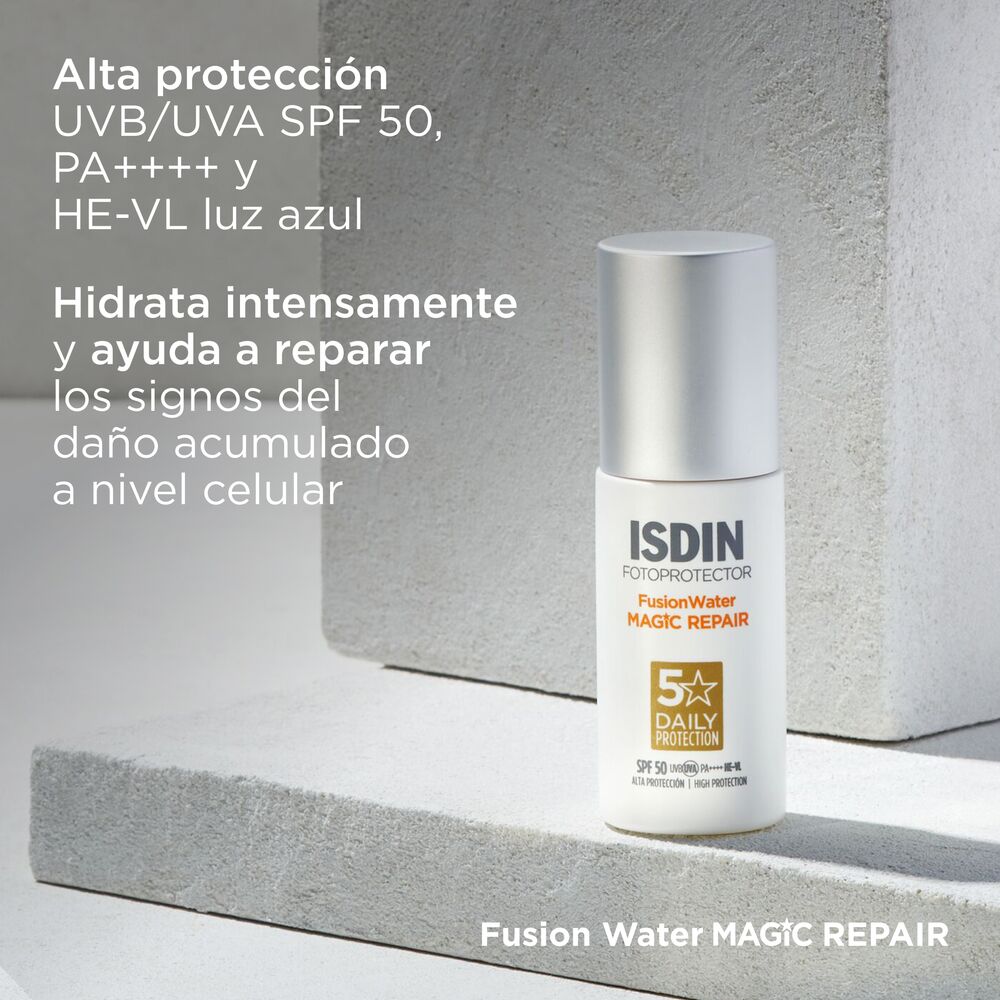 Fotoprotector Fusion Water Magic Repair - Isdin img #2