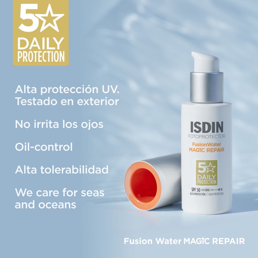 Fotoprotector Fusion Water Magic Repair - Isdin img #3