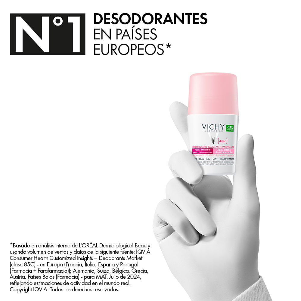 Deo Belleza Anti-transpirante Antitranspirante 48H - Vichy img #6