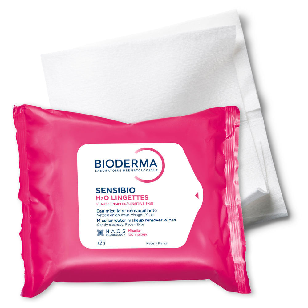 Sensibio H2O Toallitas Desmaquillantes - Bioderma img #2