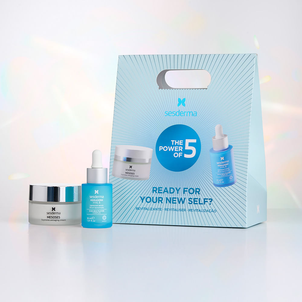 Kit Revitalizante: Hidraderm Hyal 5 Serum 30 ml + Gratis Mesoses Crema 50 ml - Sesderma img #2