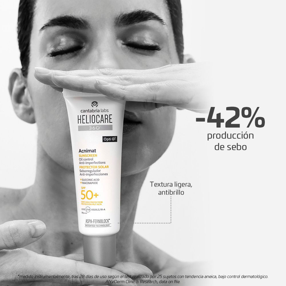 Heliocare 360° Acnimat Protector Solar Spf50+ - Cantabria Labs img #5