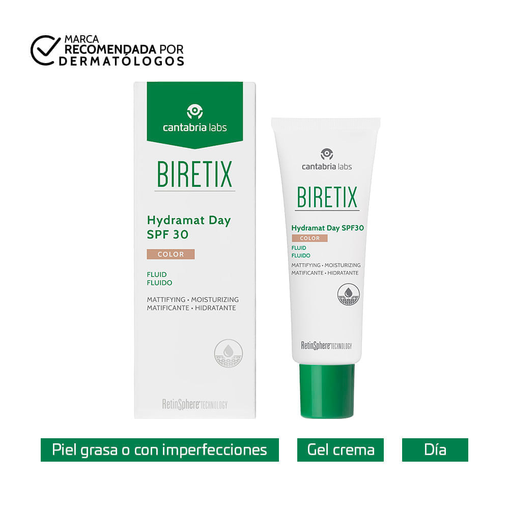 Biretix Hydramat Day Spf30  50 ml - Cantabria Labs img #2