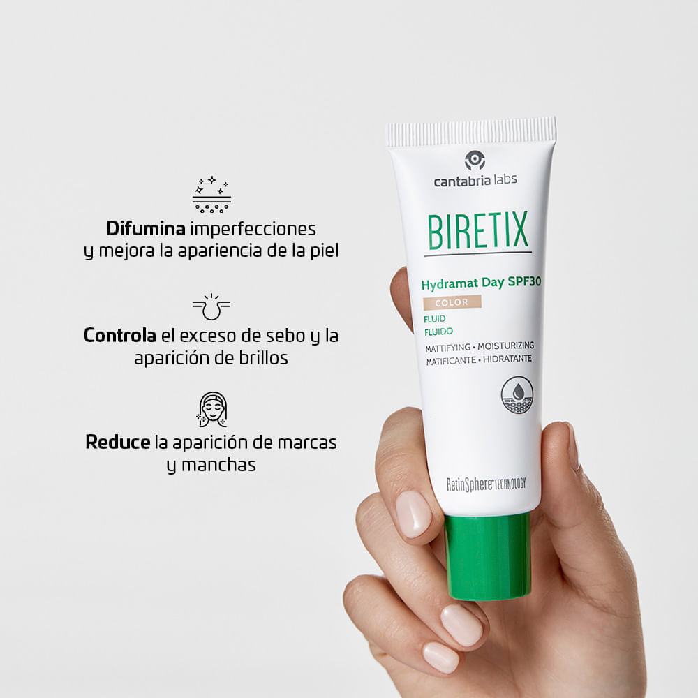 Biretix Hydramat Day Spf30  50 ml - Cantabria Labs img #4