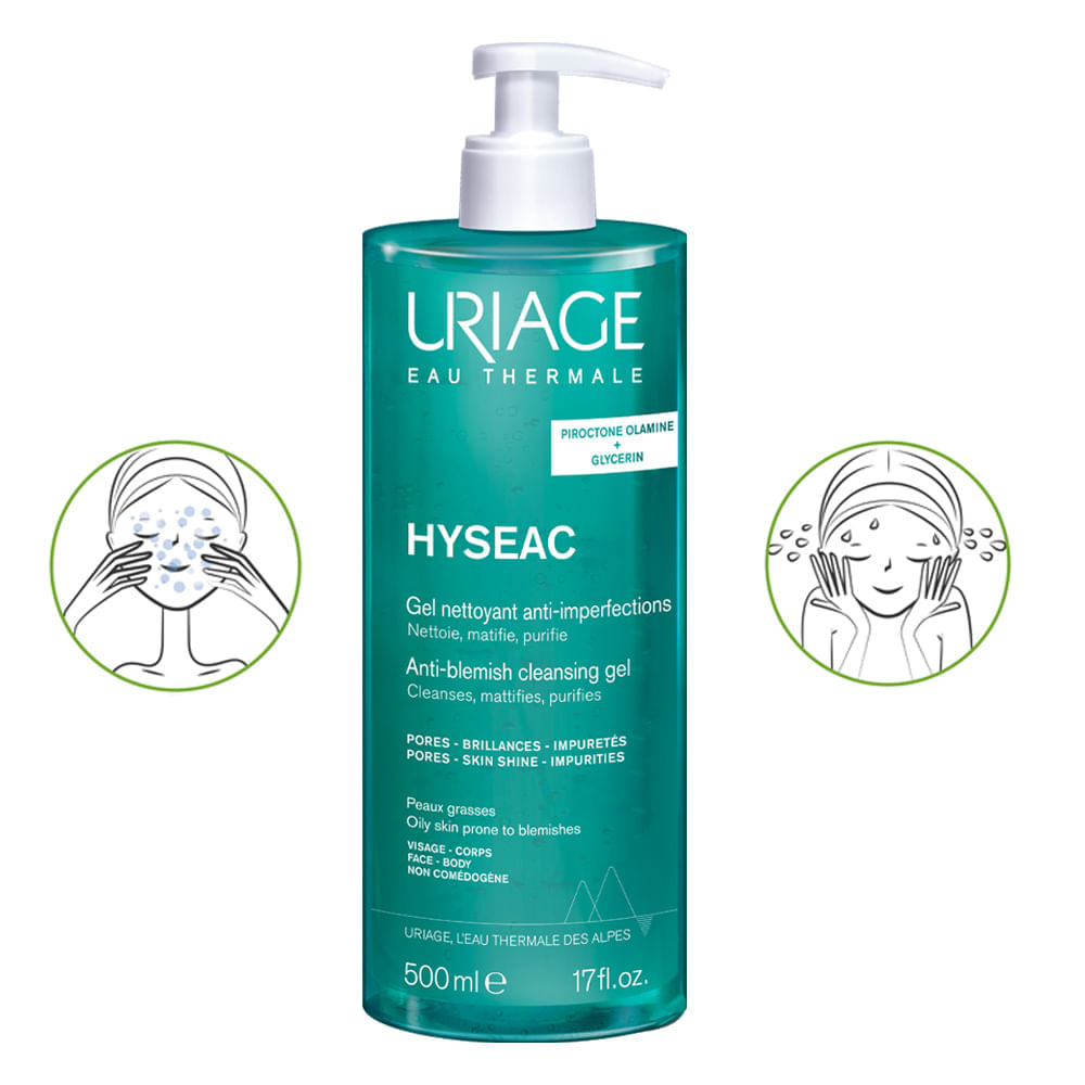 Gel Limpiador Hyseac - Uriage img #3