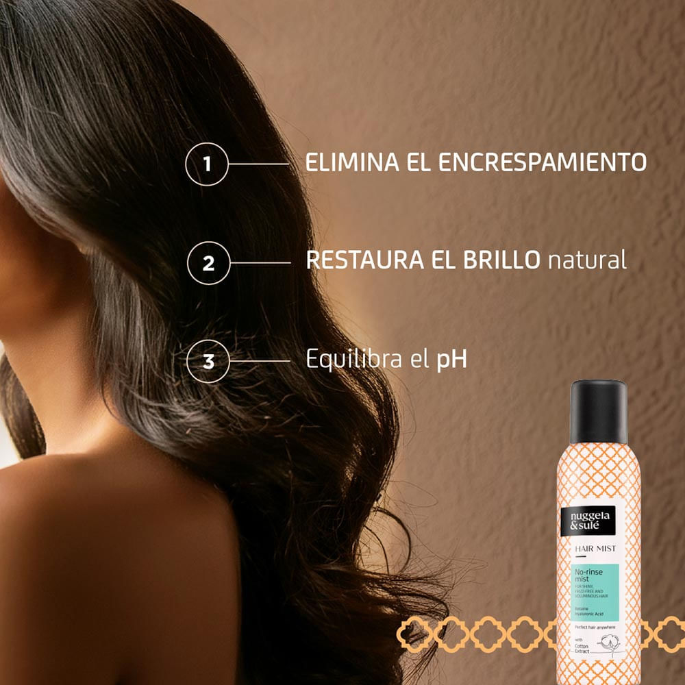 Bruma Capilar Hair Mist (anti frizz y brillo) - Nuggela & Sulé img #2
