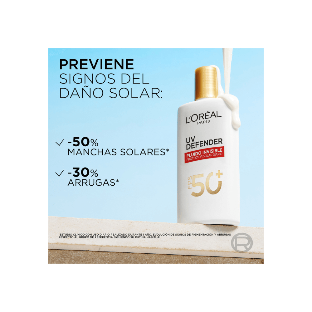 Protector Solar UV Defender Fluido Invisible FPS 50 - LOréal Paris img #5