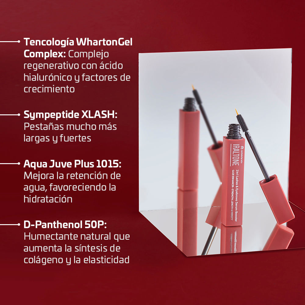 Iraltone Serum 2 En 1 Potenciador De Pestañas y Cejas - Cantabria Labs img #4