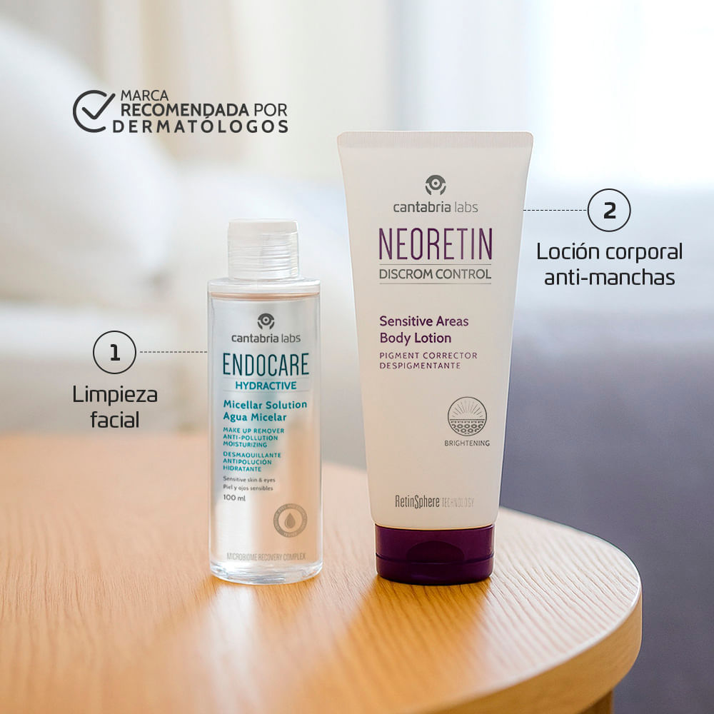 Kit Neoretin Zonas Sensibles 100 ml + Gratis Endocare Hydractive 100 ml - Cantabria Labs img #4