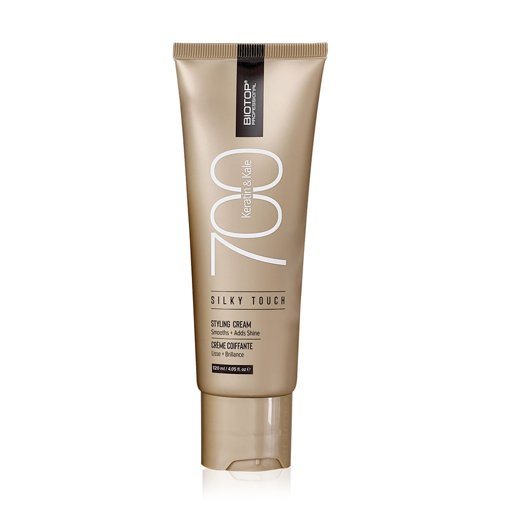 700 Keratin & Kale Silky Touch - Crema para peinar Reparación - Biotop Professional img #1
