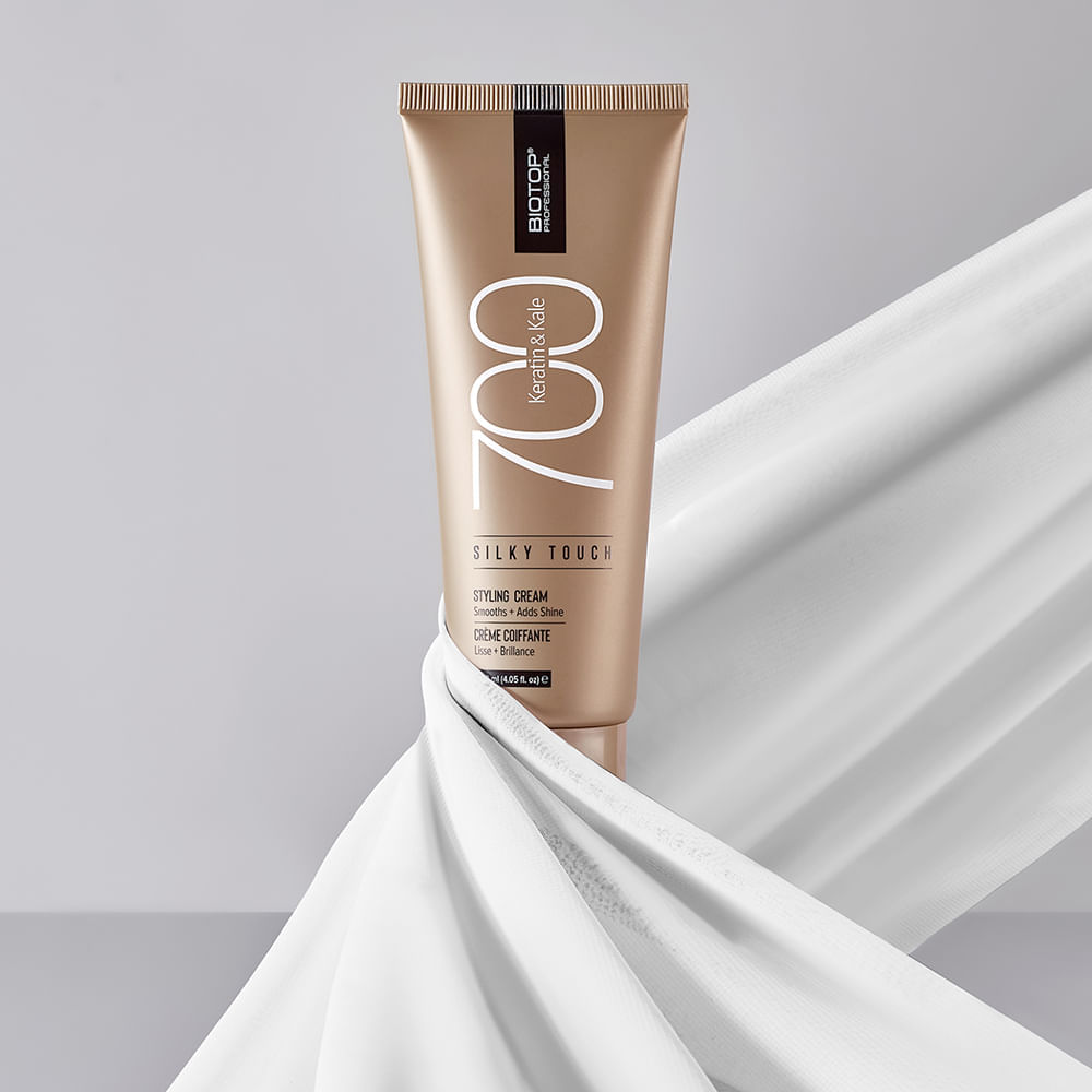 700 Keratin & Kale Silky Touch - Crema para peinar Reparación - Biotop Professional img #3