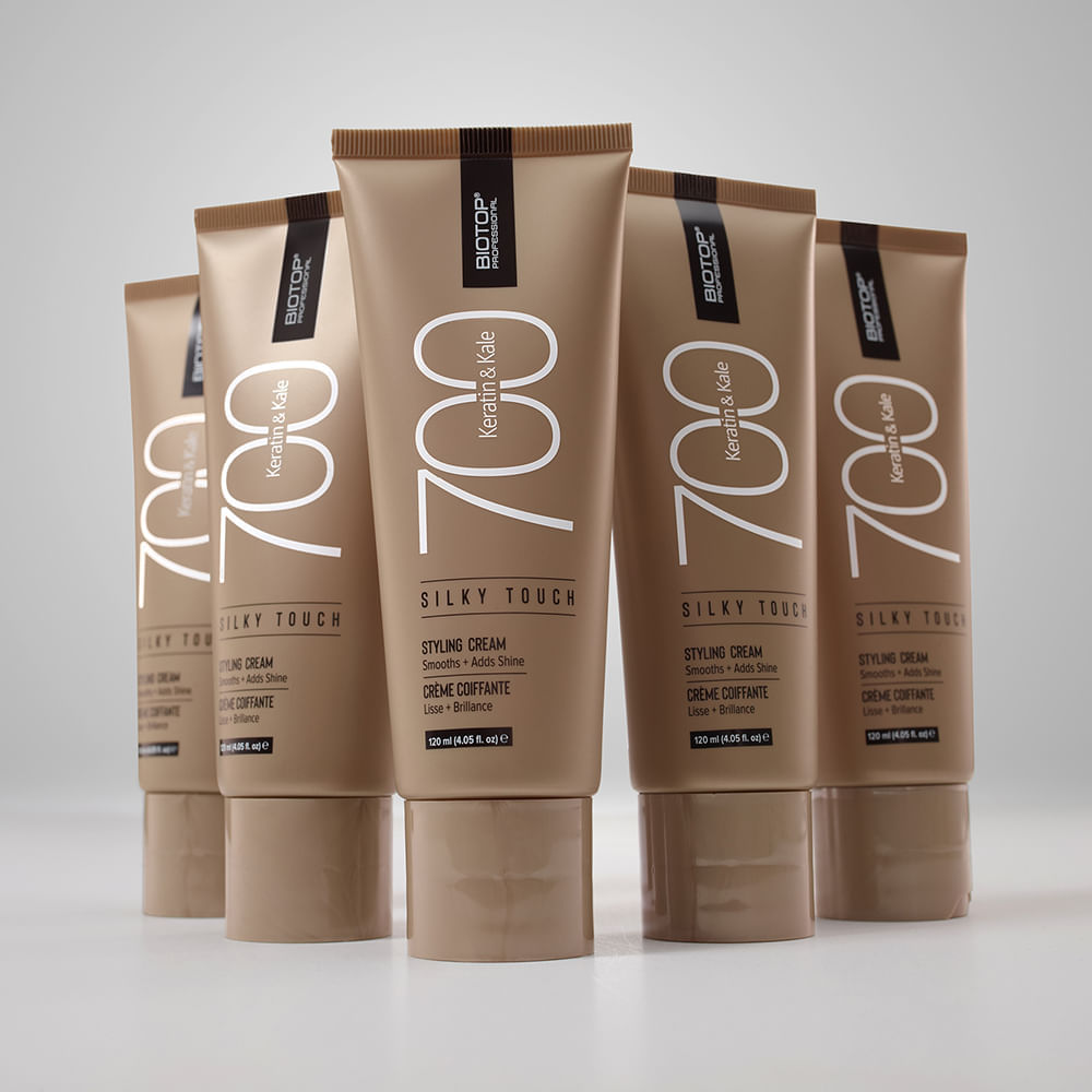 700 Keratin & Kale Silky Touch - Crema para peinar Reparación - Biotop Professional img #4
