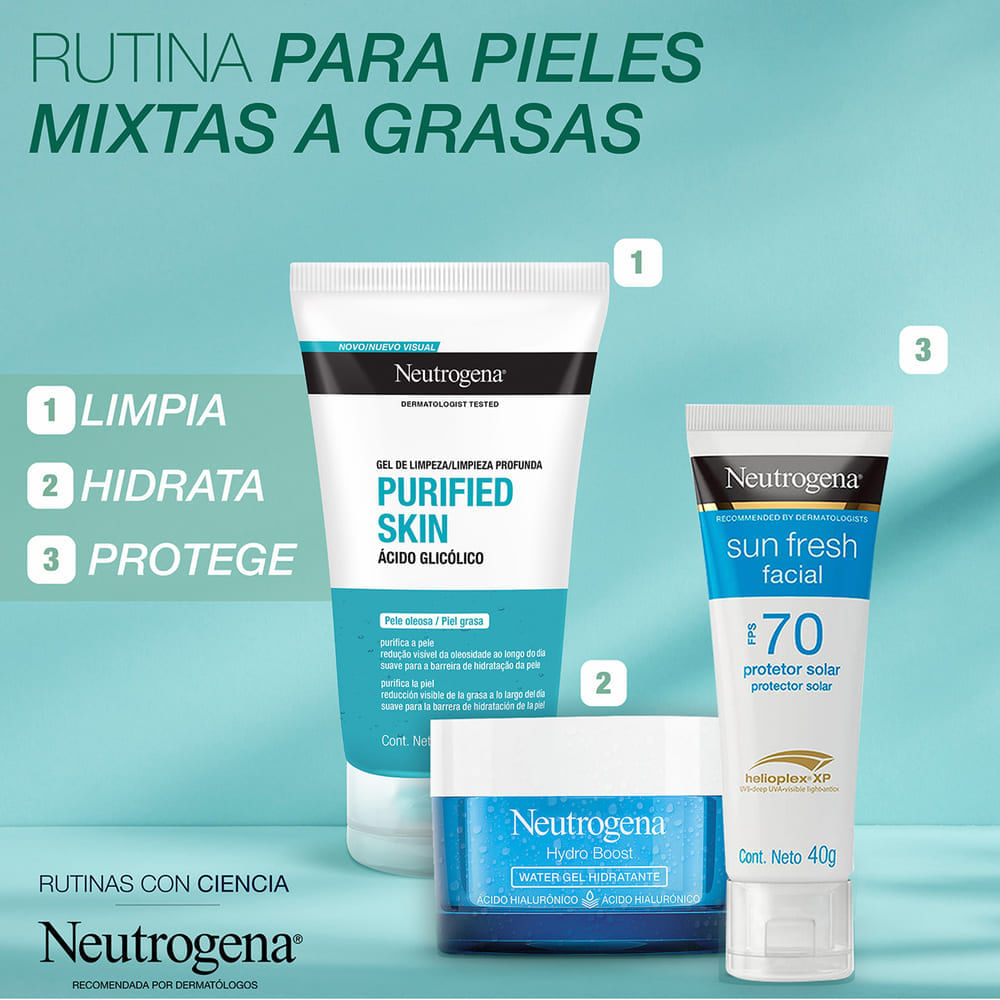 Protector Solar Facial Sunfresh Fps 70 - Neutrogena img #4