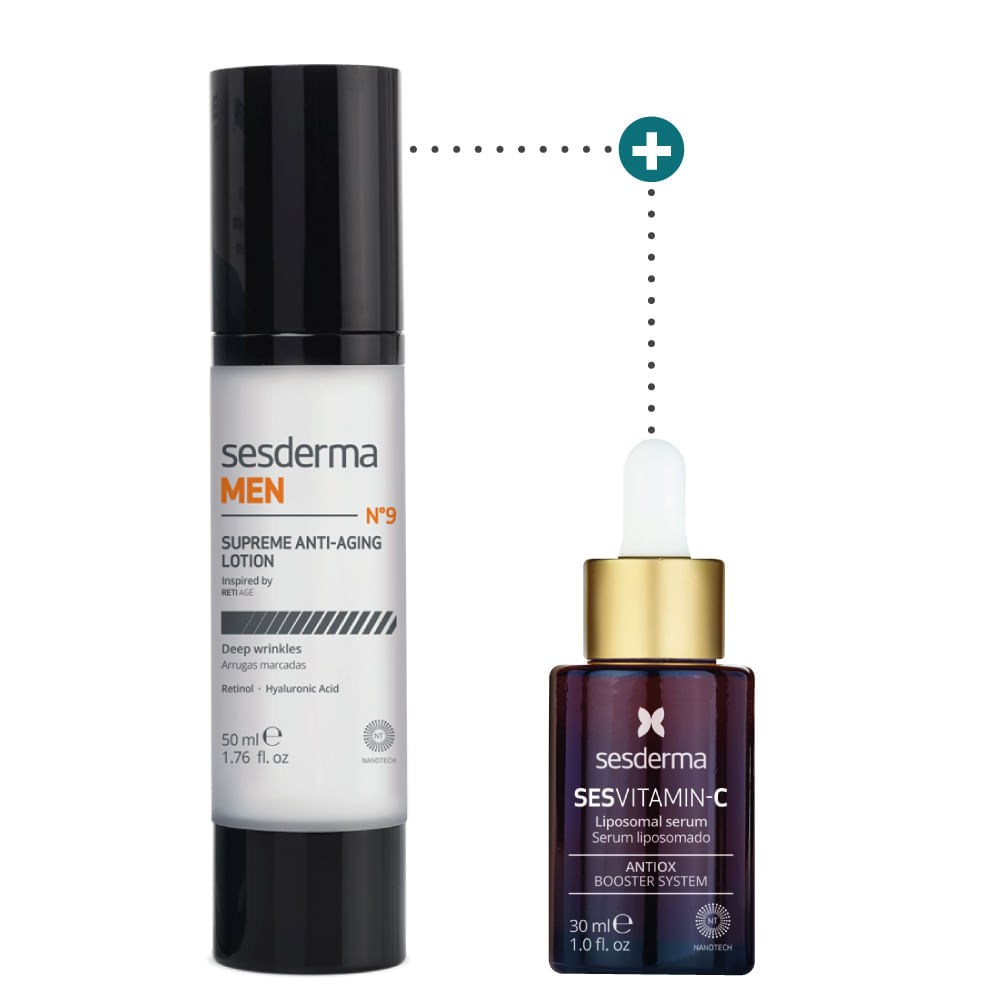 Kit Sesvitamin-C Serum Gratis Sesderma Men Antiaging Lotion - Sesderma img #1