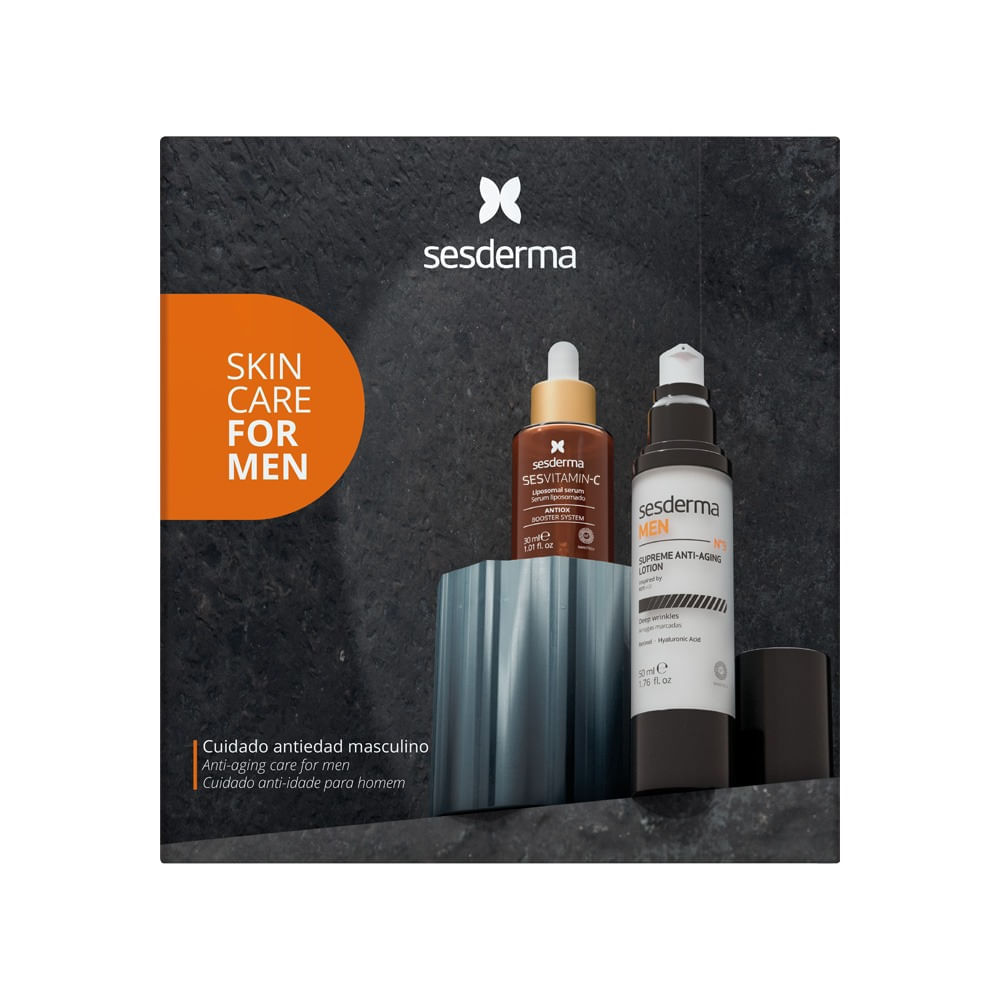 Kit Sesvitamin-C Serum Gratis Sesderma Men Antiaging Lotion - Sesderma img #3