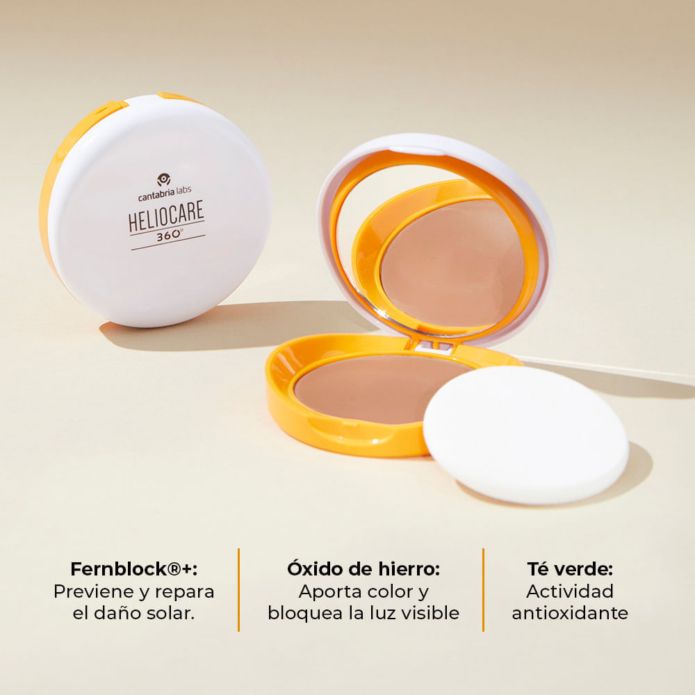 Heliocare 360° Compacto Of Beige - Cantabria Labs img #5