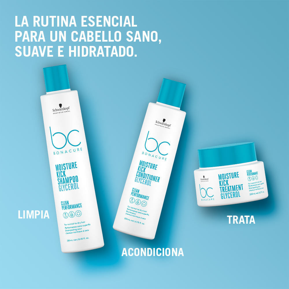 Mini Moisture Kick Shampoo - Bonacure img #3